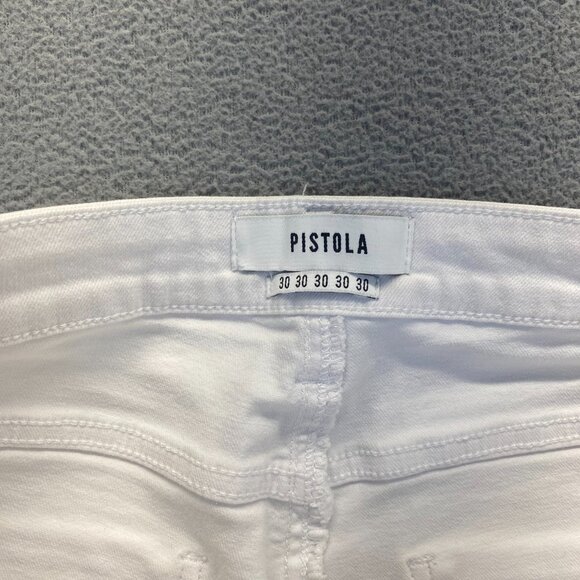 Pistola Denim Women's White Jeans Skinny ,Size 30,Stretch - Picture 3 of 9